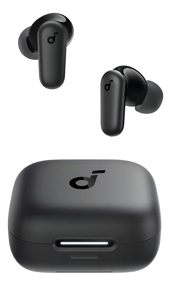 No momento, você está visualizando Fone de Ouvido Bluetooth 5.4 soundcore P30i da Anker, Cancelamento de Ruído Adaptativo, Graves Poderosos, 45H de Reprodução, Estojo 2-em-1 com Suporte para Celular, IP54, Fone sem fio TWS, Preto