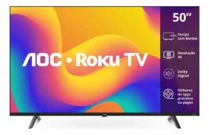 Leia mais sobre o artigo Smart Tv Roku Tv 50 7045 4k Uhd Aoc Bivolt