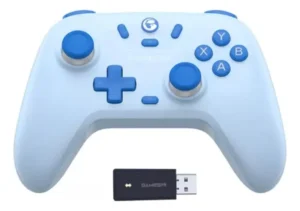 Leia mais sobre o artigo Controle GameSir T4 Nova Lite Sem Fio para PC, Switch, Android, iOS e Steam Hall Effect Azul Celeste