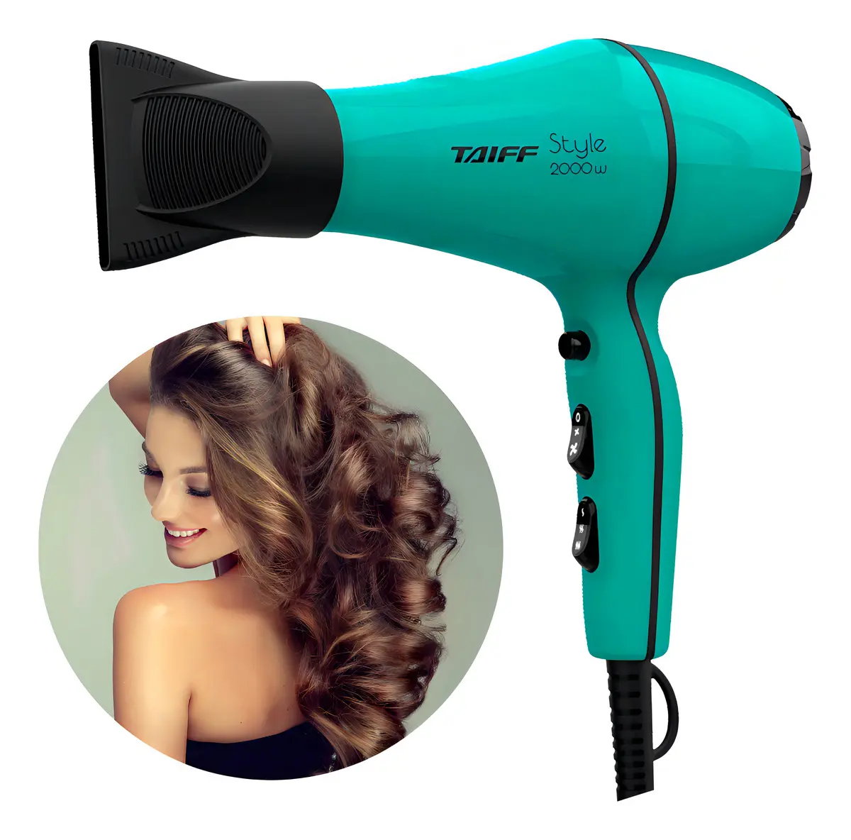 No momento, você está visualizando Secador De Cabelos Leve, Ergonômico E Potente Cor Azul-tiffany